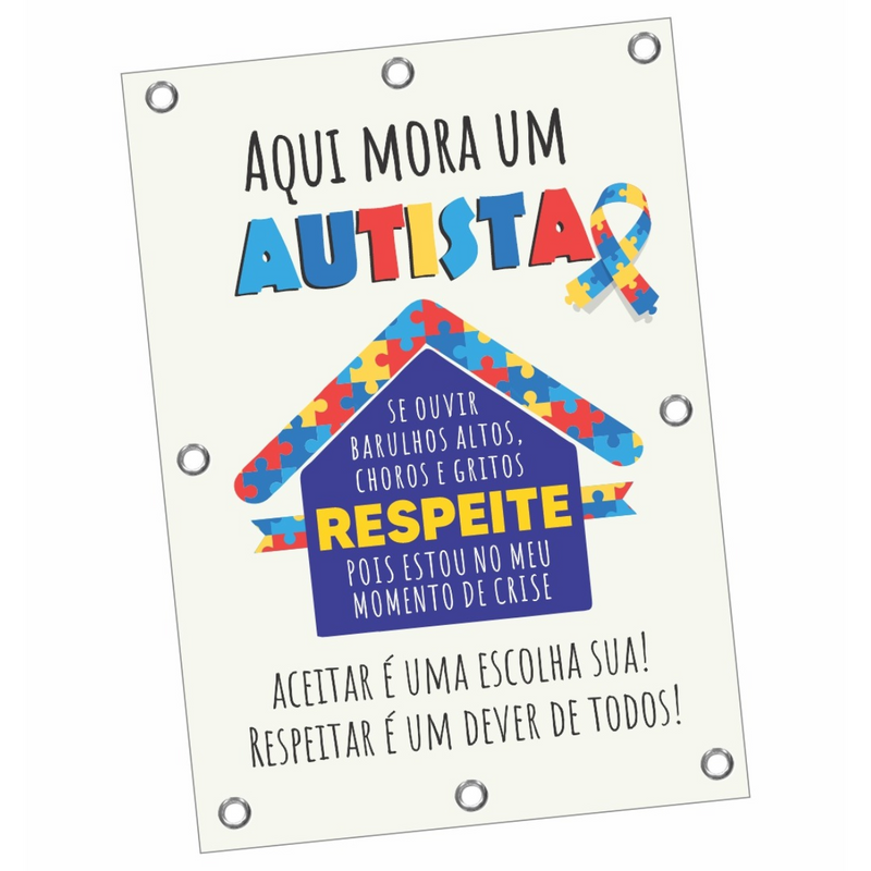 Placa de Autismo