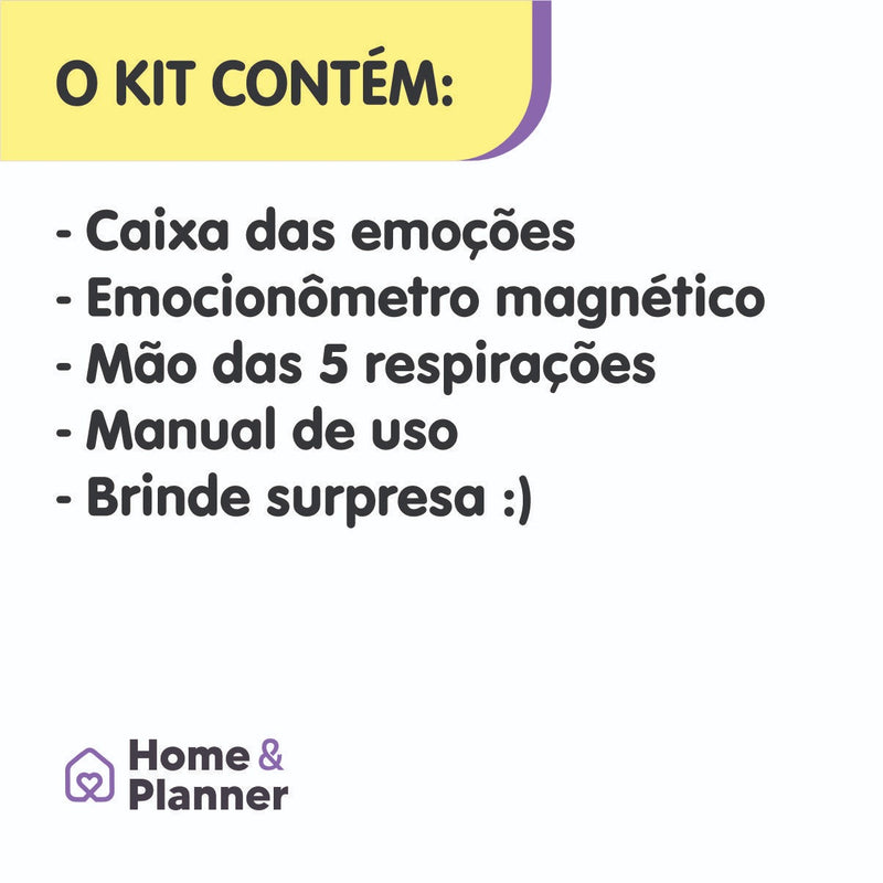 Kit Descobrindo Emoções - Divertidamente